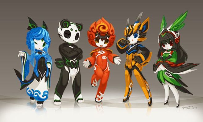 福娃動漫化 傳統(tǒng)與現(xiàn)代的完美融合