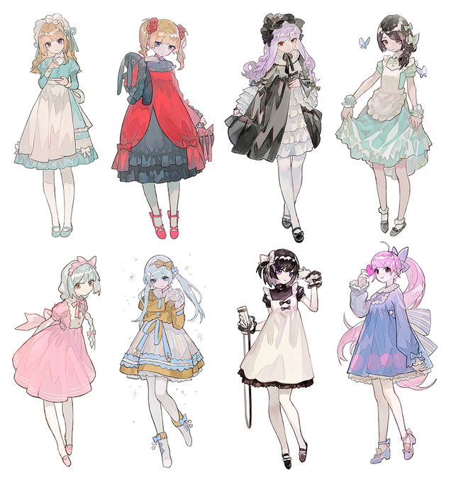 動漫角色服裝設(shè)計素材與靈感參考