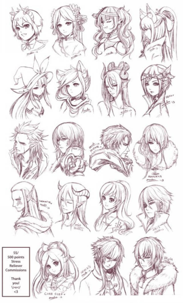 動漫人物頭發(fā)繪制全攻略 從基礎(chǔ)到進(jìn)階的實(shí)用技巧